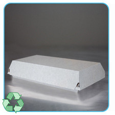 5800 RIB DINNER CLAMSHELL126/CS 11X5X2-1/2