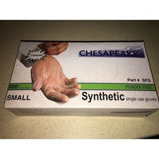 POWDER FREE GLOVE SM SYNTHETIC10/100