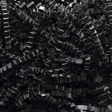 10LB BLACK CRINKLE SHRED10LB/BX