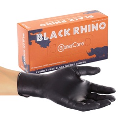 60992 M BLACK RHINO NITRILE PF 6.0 MIL