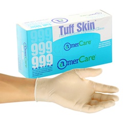 TUFF SKIN P LATEX GLOVE AMERCARE 9994 XL 10/100 #DNR#