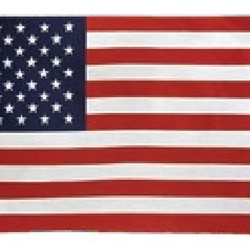 3 X 5 FT. NYLGLO U.S. FLAG ANNIN NYLON 002460 1/EA