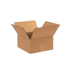 12126 BP 12X12X6 CORRUGATED STOCK BOX 25/BUNDLE KRAFT