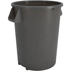 32 GAL ROUND TRASH CAN GRAY CARLISLE 84103223 4 EACH/CASE