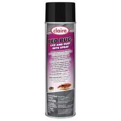 BED BUG, LICE & DUST MITE SPRA CLAIRE CL006 12/16 OZ./CS