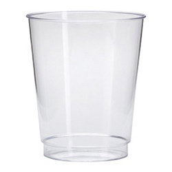 8 OZ CLEAR PLASTIC CUPS