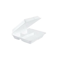 LG 3COMP FOAM TRAY W REMOV LID DART 95HTPF3R 2/100