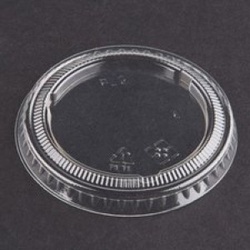 CLEAR LID FOR PORTION CUP DART PL2N 100/PKG 25PKG/CASE