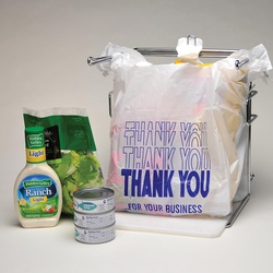 THANK YOU T-SHIRT BAG .5MIL ELKAY CT1923 11.5X6.5X21.5