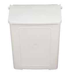 SANITARY NAPKIN RECEPTACLE, WE IMPACT #1102 PLASTIC 4 EA/CS