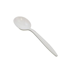 SOUPSPOON MW WHITE PP IMPACT  CPPMDSSBKW1 1000/CS