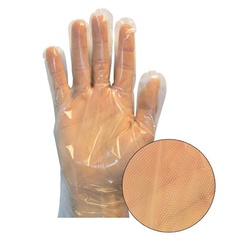 LARGE FOOD SERVICE POLY GLOVES IMPACT GDCP-LG 10473 10/100/C