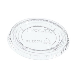 CONEX 2 OZ. PORTION CUP LID DART PL200N 20/125'S CLEAR