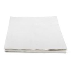 16X16 WHITE LINEN-LIKE NAPKINS HOSPECO N-LRVDFBW 1,000/CS