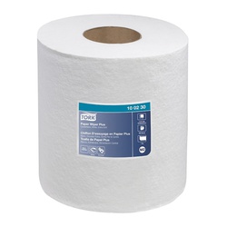 100230 ESSITY TORK PREMIUM CFEED TOWEL WHITE 300'/RL 6RL/CS