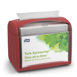 6236100 ESSITY TORK XPRESSNAP DISPENSER RED