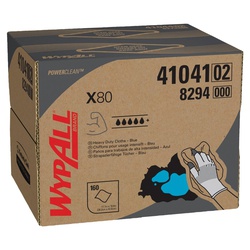 41041 KC WYPALL X80 BRAG BOX WIPER BLUE 1/160/CS