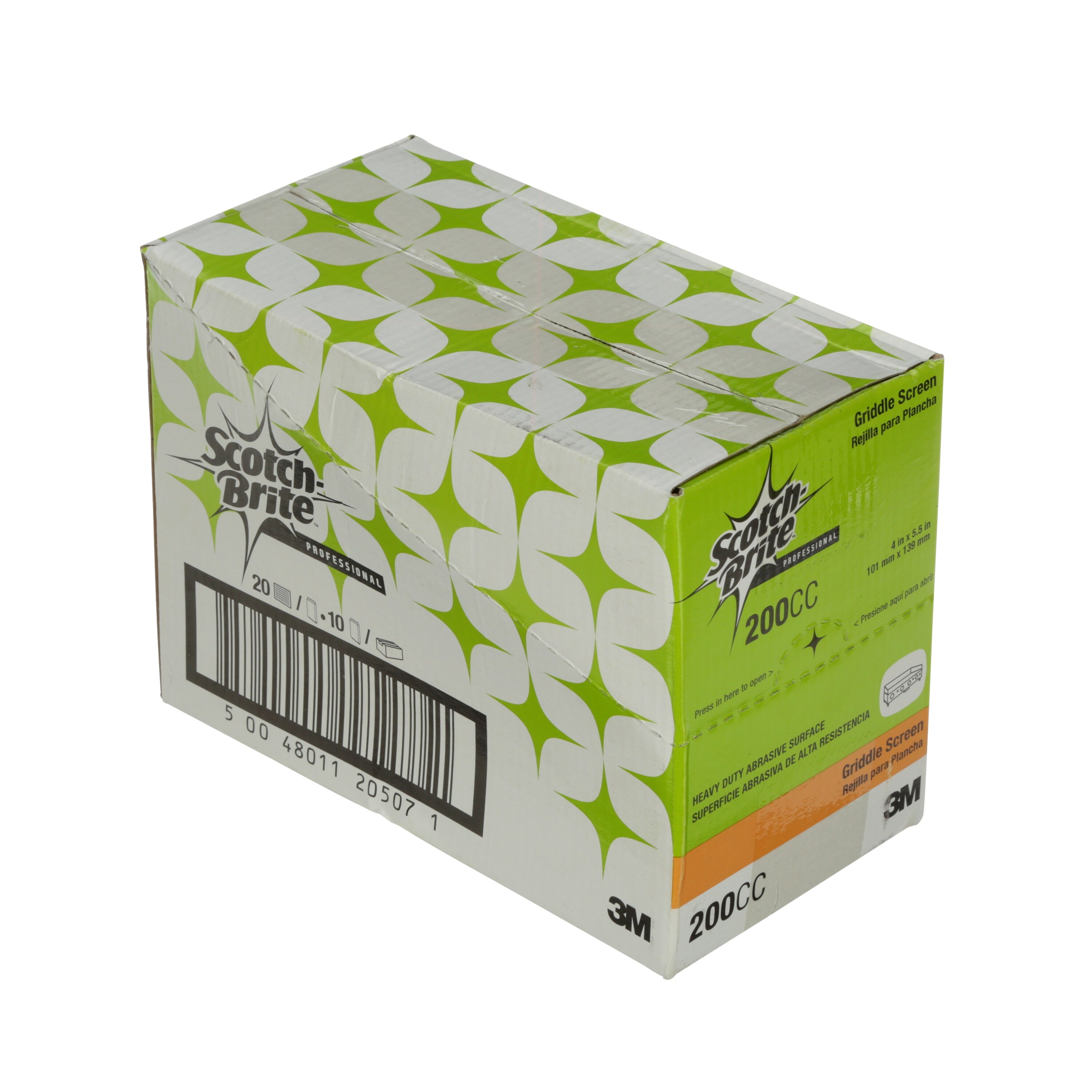 Griddle Screen 200CC  4x5.5"  10/20ct