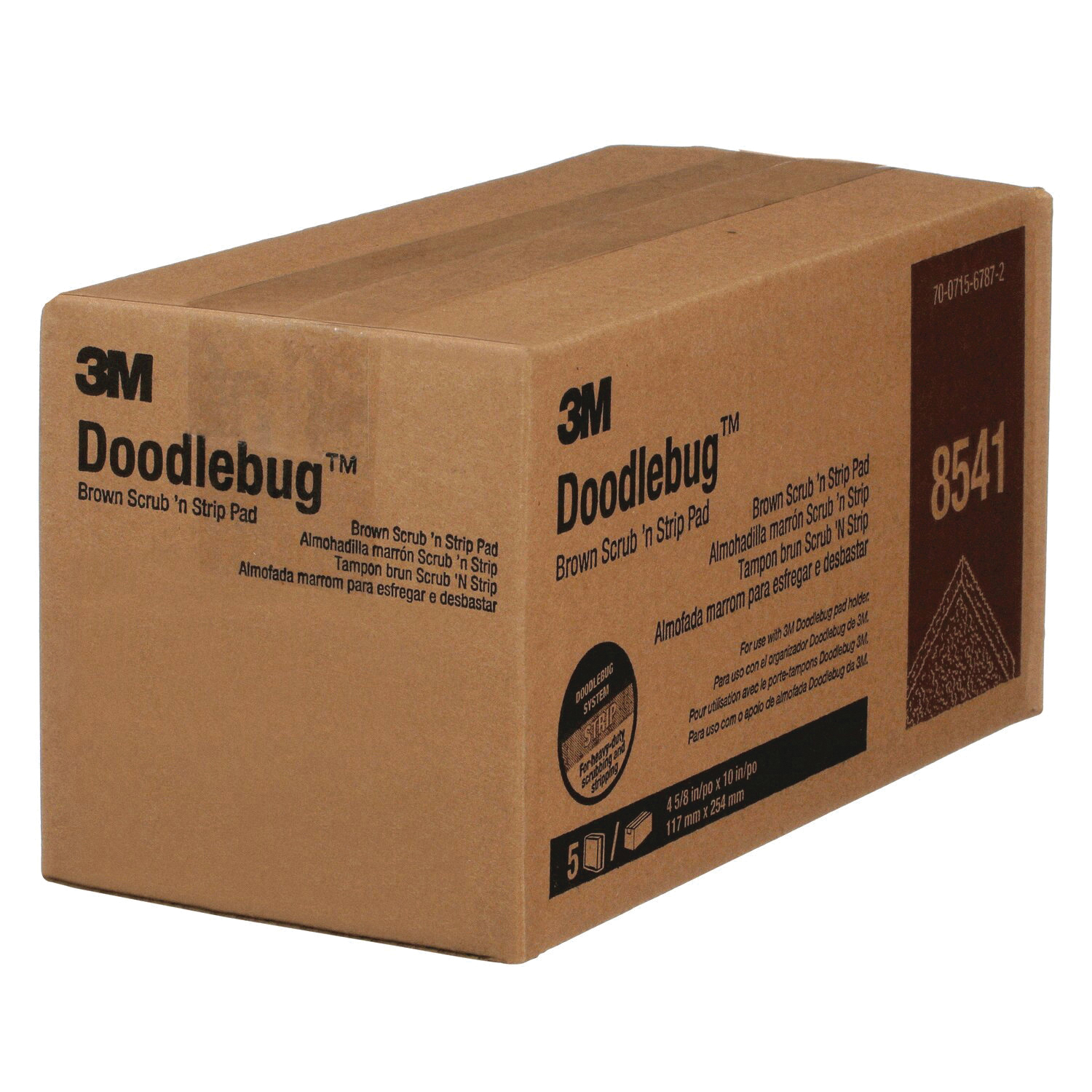3M 8541 BROWN DOODLEBUG 10/cs