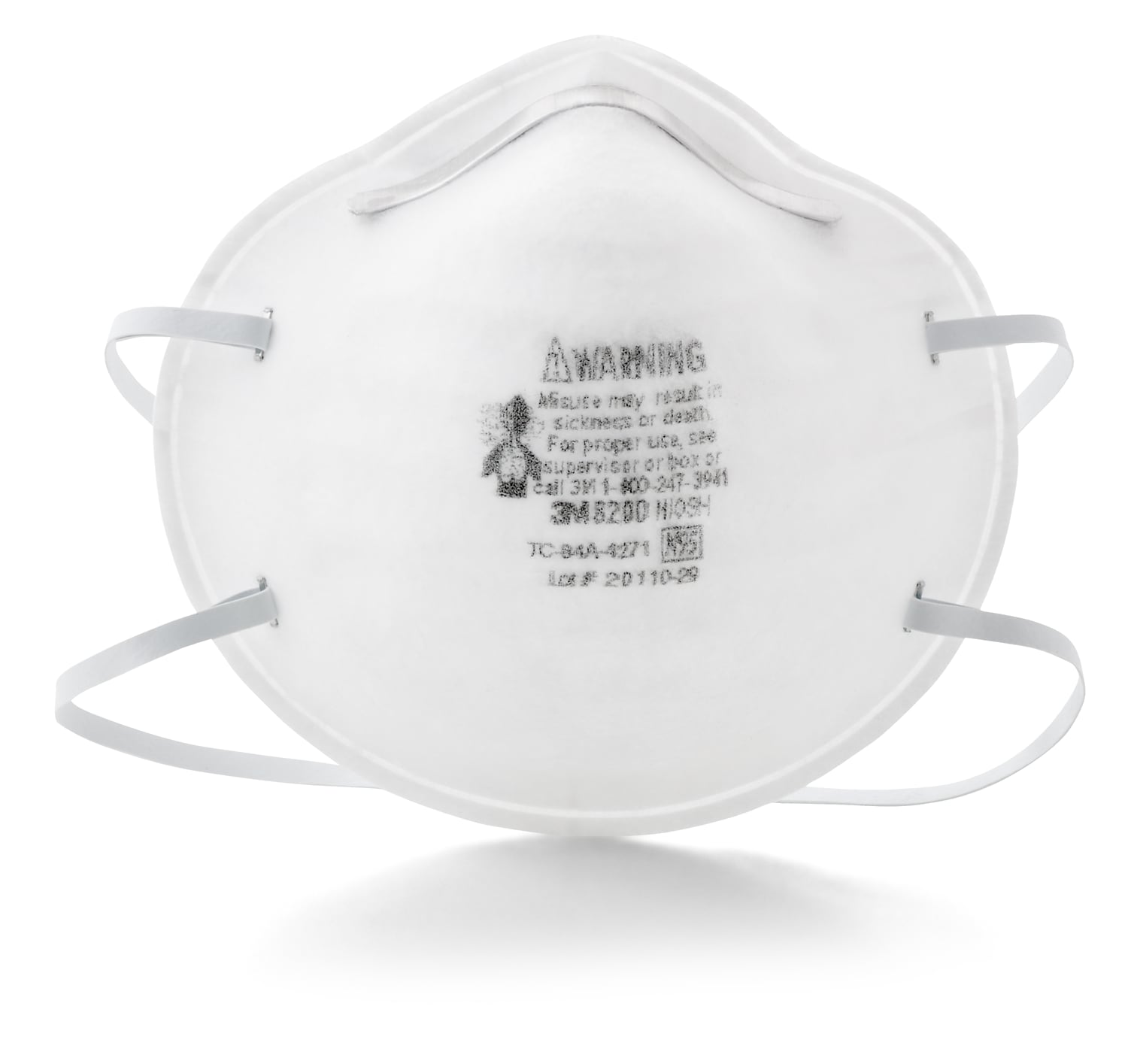 8200 N95 Mask Particulate Respirator 160ea/CS