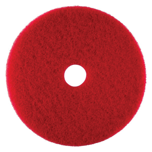 51-12 12" RED BUFF PAD 5/CSSUB: BWK4012RED