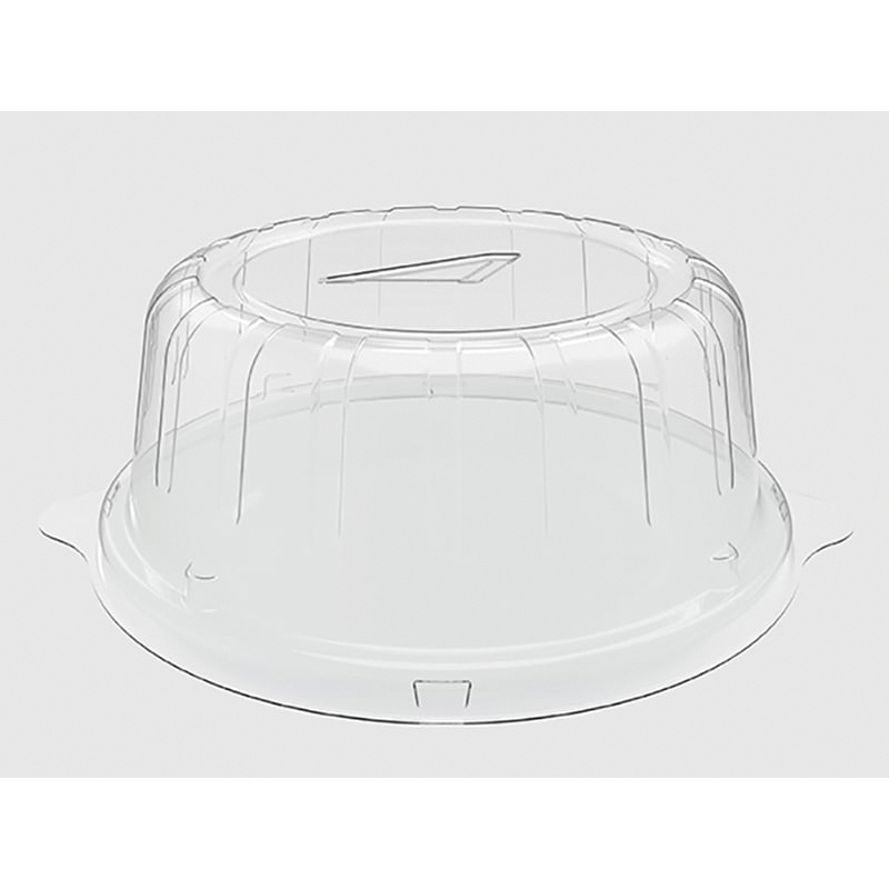 CDL701 LID FOR 5.5" B&B PLATE DISPOSABLE CLEAR - 504/CS