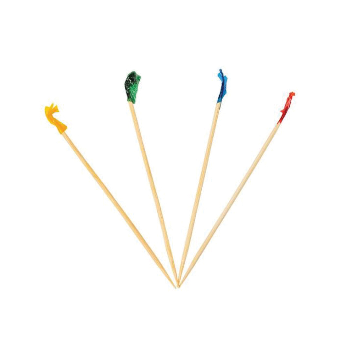 R811B 3" FRILL TOOTHPICK 10/1M