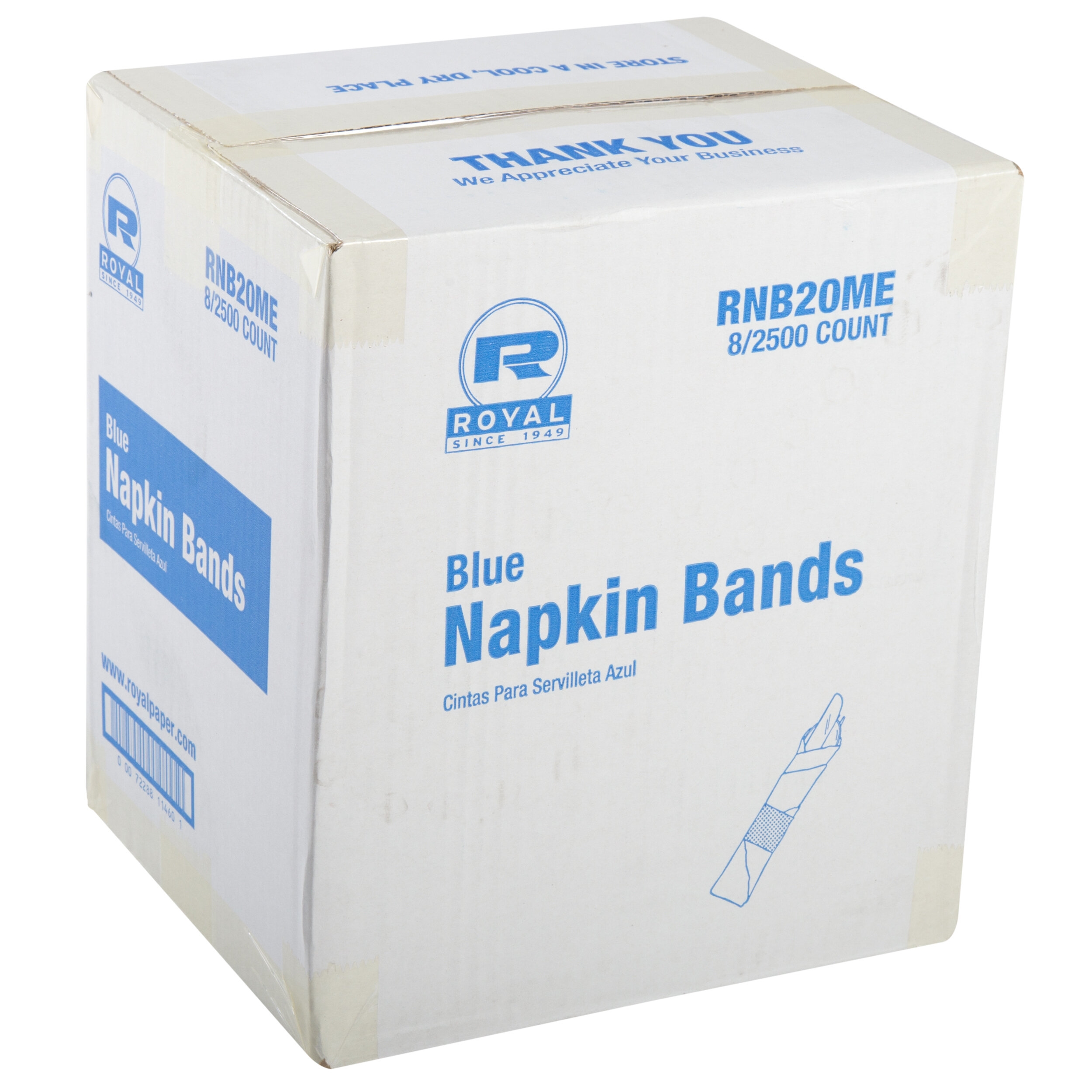 BLUE NAPKIN RINGS 20M/CSRNB20ME