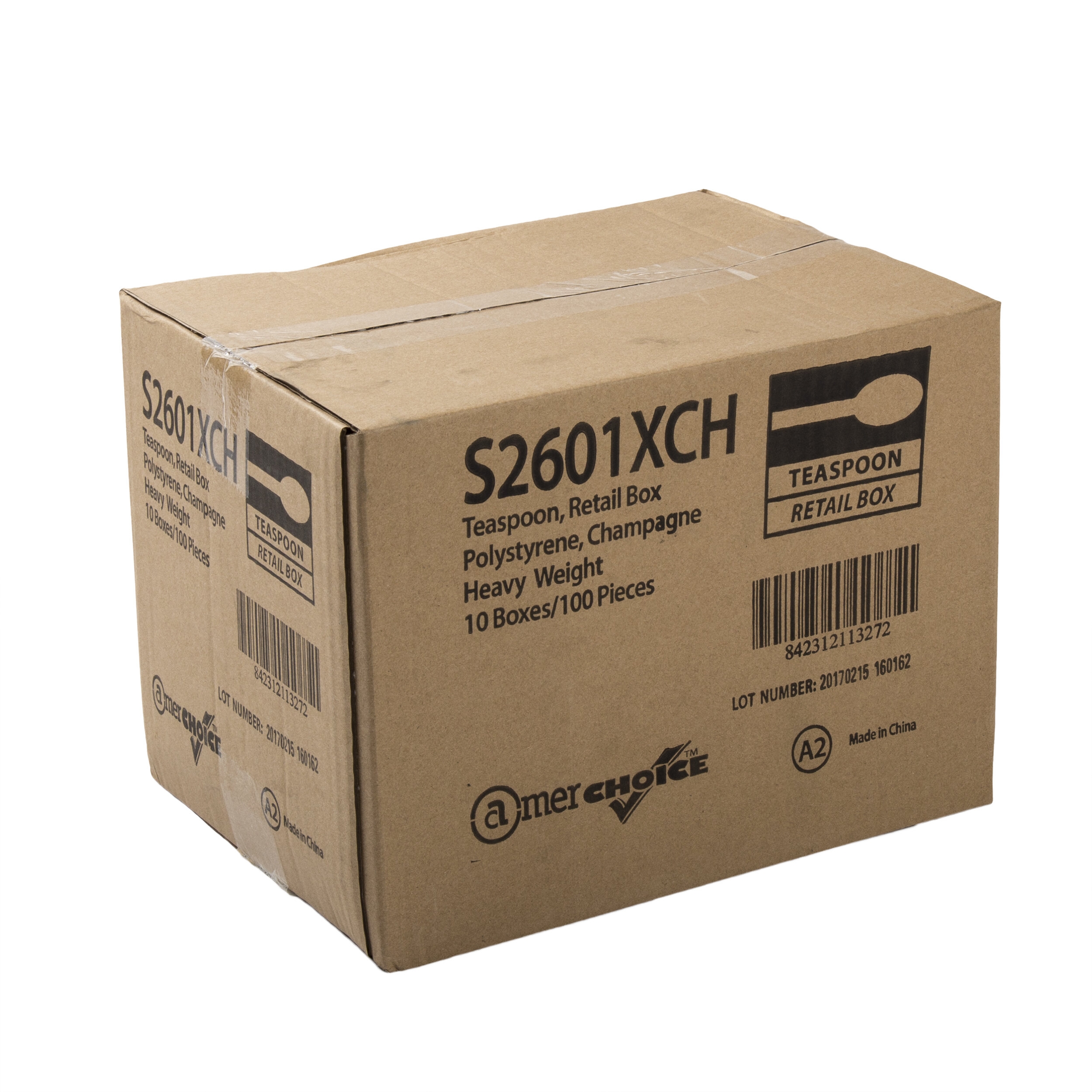 S2601XCH CHAMP T-SPOON 10/100HWPS BOXED 1000/CASE