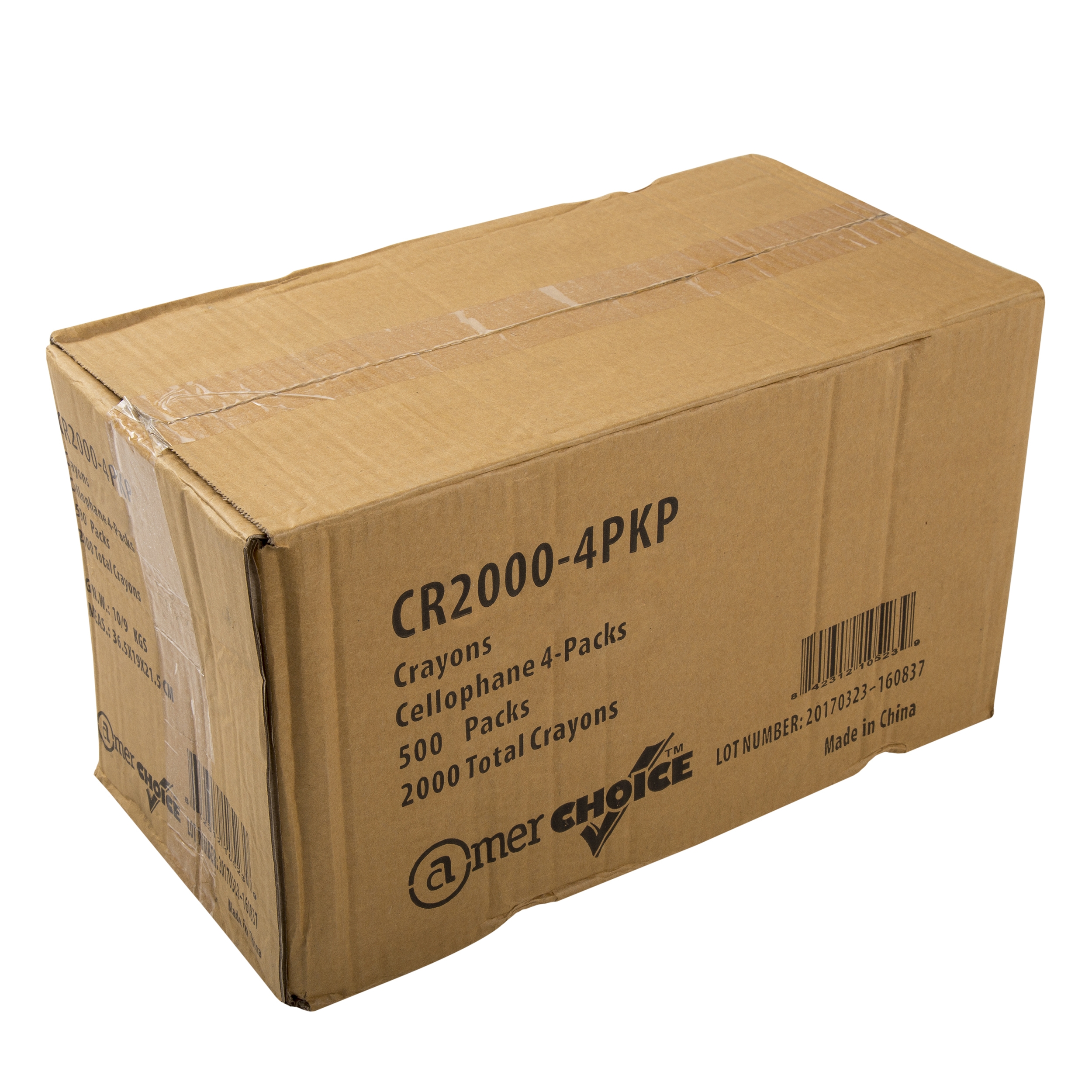 CR20004PKP CRAYONS 4/500 4PK CELLO WRAP