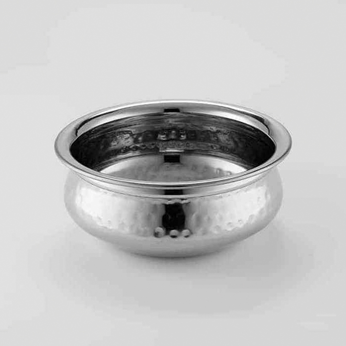 HB5 BOWL METAL 16OZ HAMMEREDSS ROUND - EA -