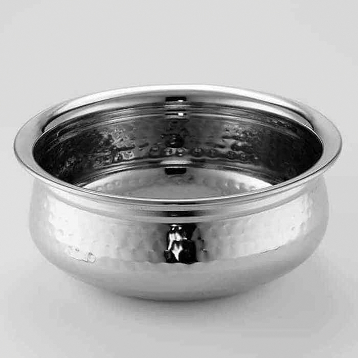 HB7 BOWL METAL 38OZ HAMMEREDSS ROUND - EA -