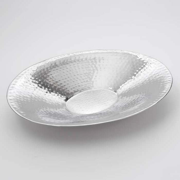 HMOV1418 BOWL SERVING 144OZOVAL HAMMERED - EA -