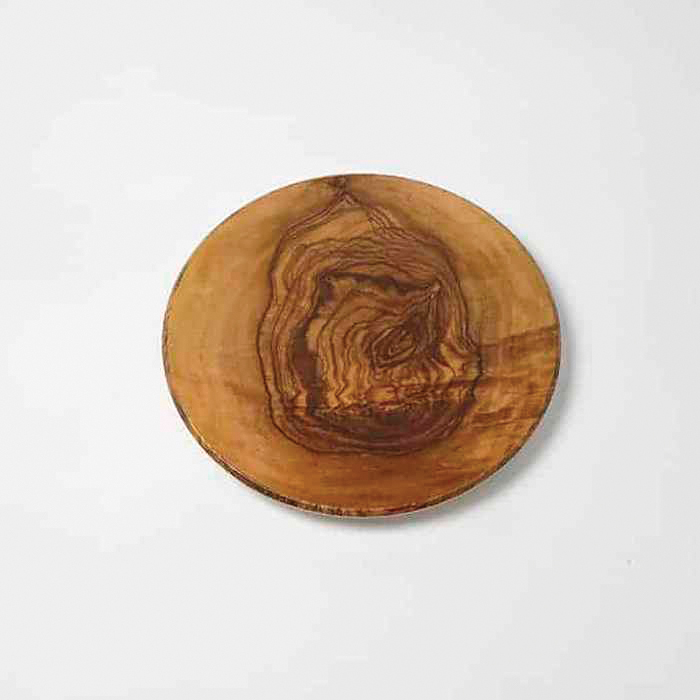 OWM14 PLATTER 14" ROUNDOLIVE WOOD MELAMINE - EA