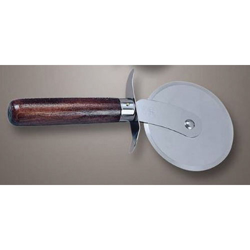 PC7400 PIZZA CUTTER 4" SS - EAWOOD HANDLE -