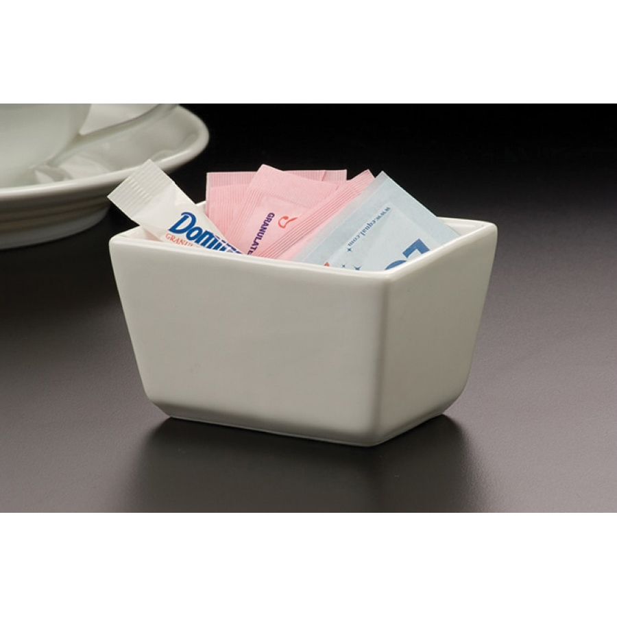 SPP326 SUGAR PACKET HOLDERCERAMIC 3.5X2.5X2 - EA-