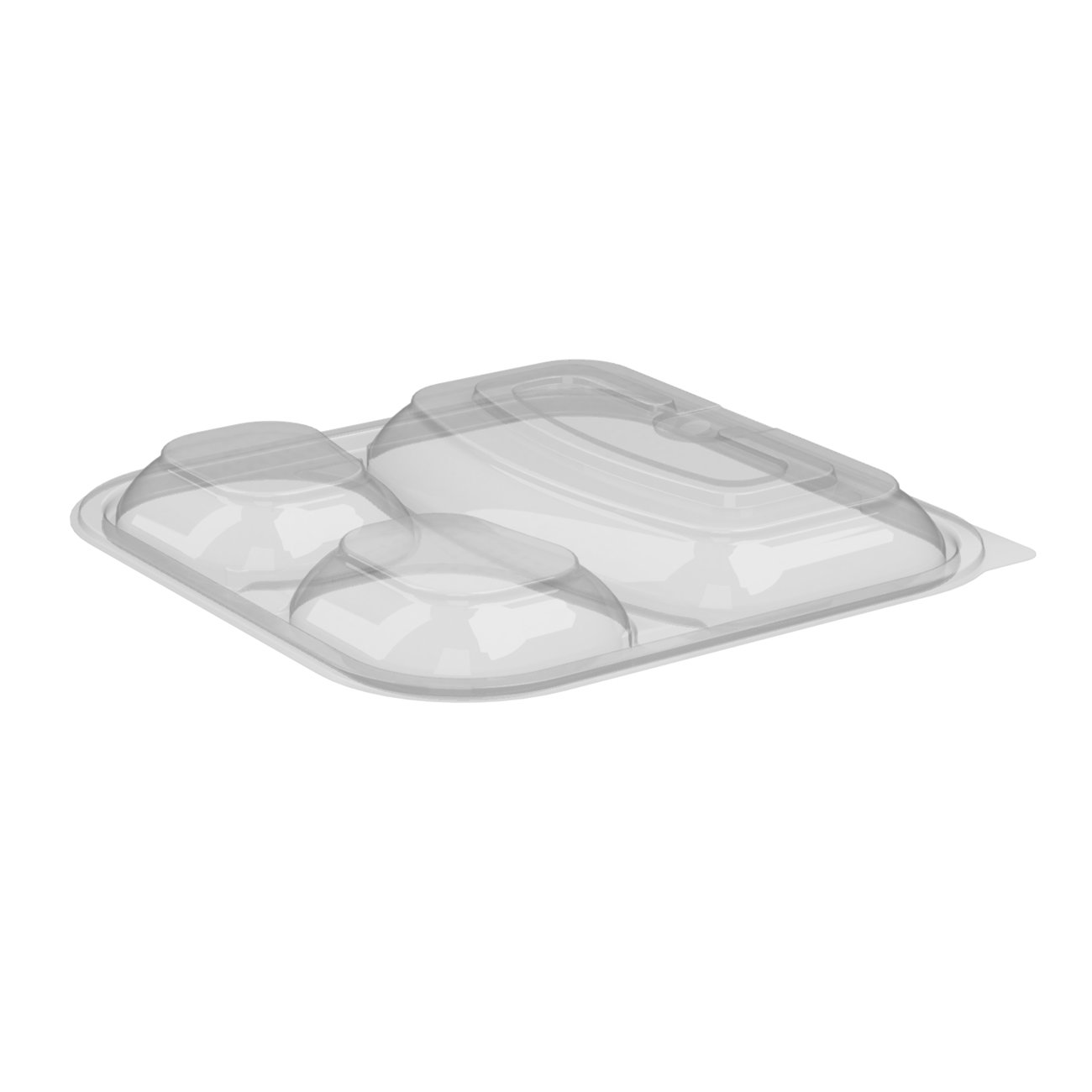 CS85LH3 3COMPT LID  300/CSCULINARY SQUARE
