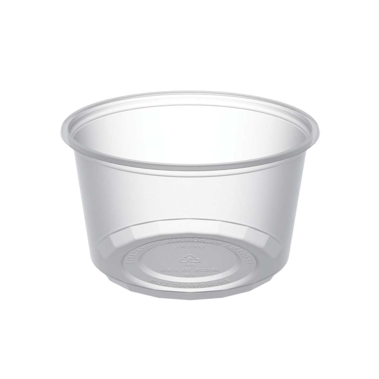 D12CXL 12oz CLEAR DELI CONT 500/CS