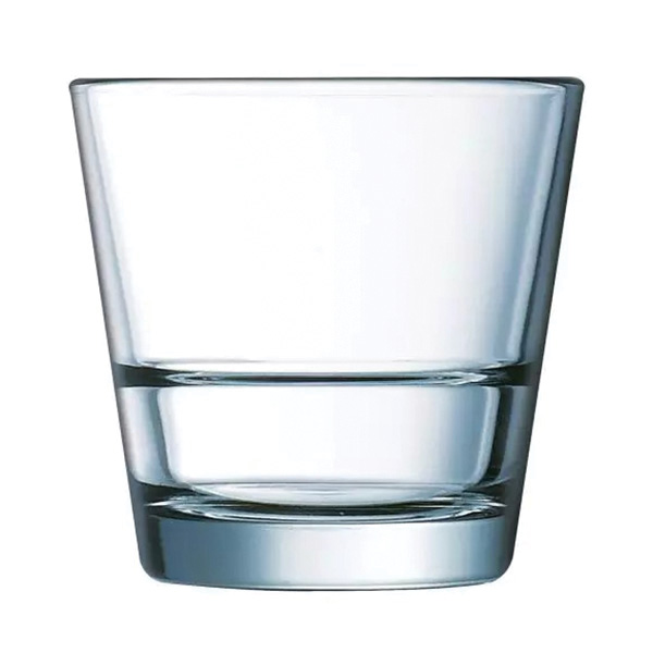 H3858 7OZ WHISKEY SOUR GLASS 3 1/8"H 12/CS STACK UP