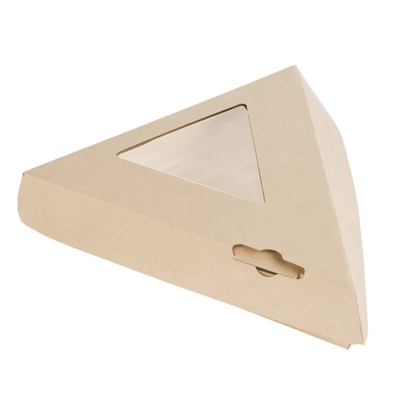 KRAFT CLAMSHELL 300 8X9X2 PIZZA WINDOW TRIANGL