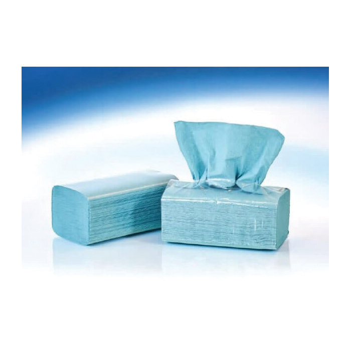 8.6x10.25 1ply Blue Windshield Towel 4008/cs