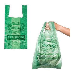 LARGESHOP COMPOSTABLE TSHIRT BAG17.7X22.8 .96MIL  10/50/CS