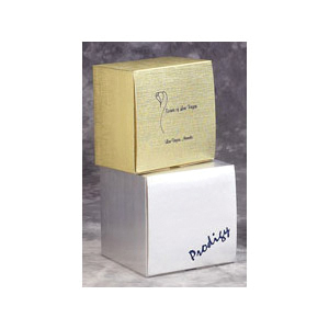 4X4X4 1 PC WHITE GIFT BOX TUCK-IT 100/CS