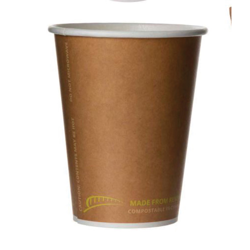 BG-BHC8 8oz COMPOSTABLE HOTKRAFT HOT CUP 1M/CS