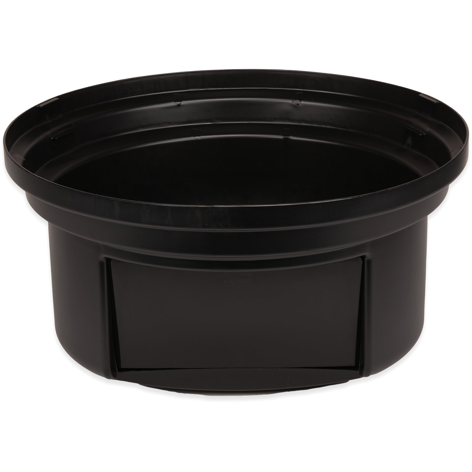 34105703 LID WASTE CONT 44GALBRONCO BLACK DOME - EA -