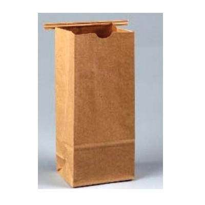 4.25x2.5x9.75 1LB. Natural Coffee Bag 1M/cs