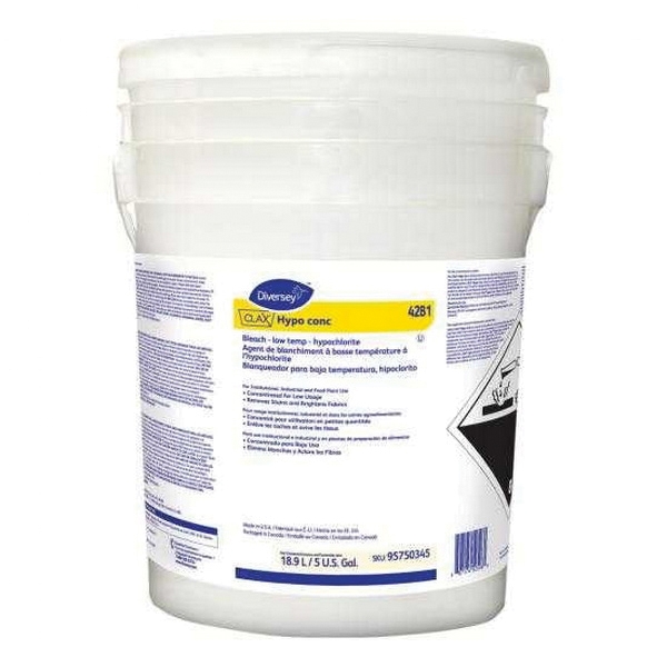 95750345 CLAX HYPO CONC 5GAL LAUNDRY DESTAINER