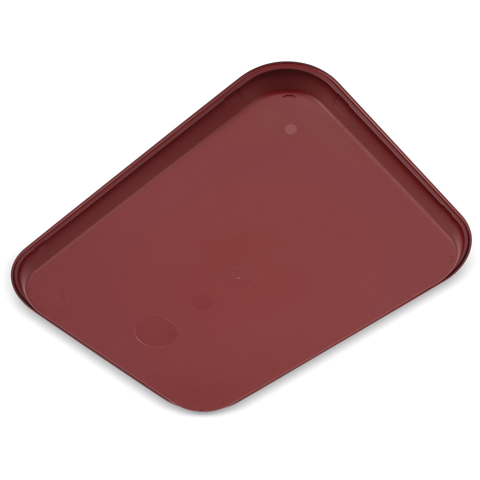 CT141861 TRAY CAFE BURGUNDY14X18 - 12/CS -