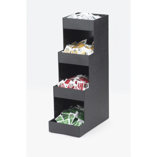 1261 CONDIMENT CADDY 4-TIERBLACK - EA -