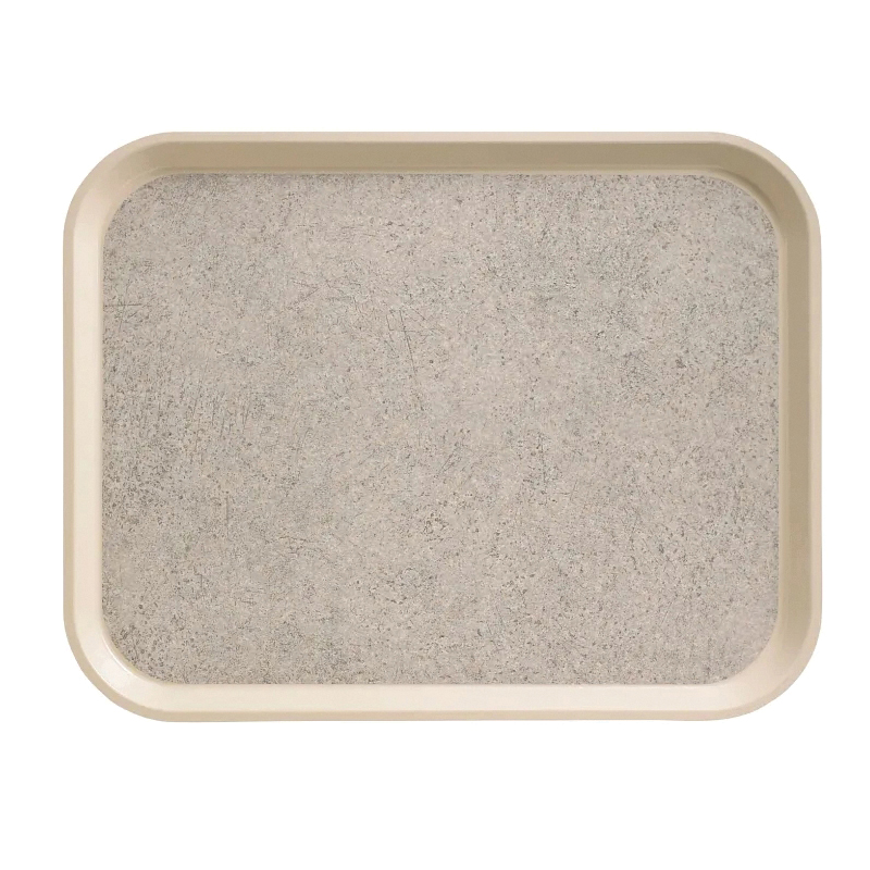 Camtray 14x18 Non-Skid Ivory With Sahara 12/cs
